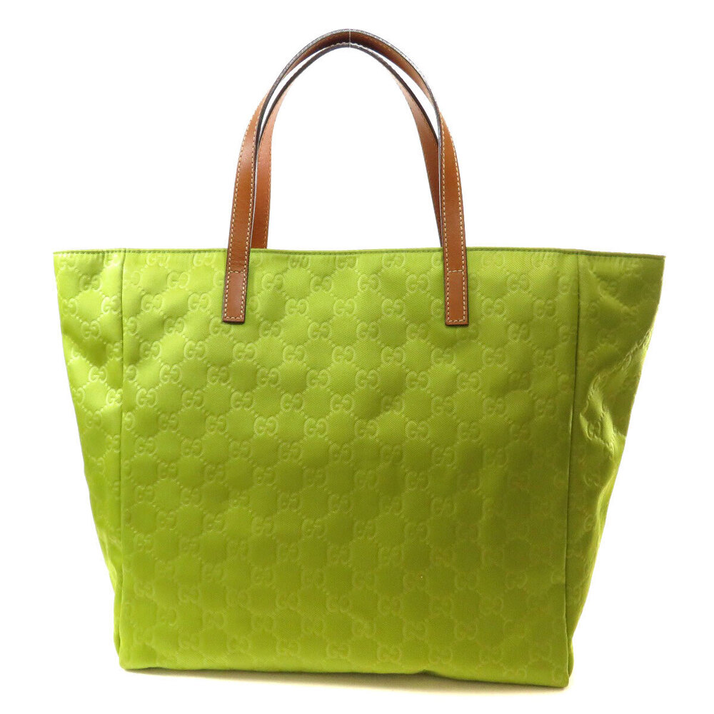 Gucci GG green bag tote